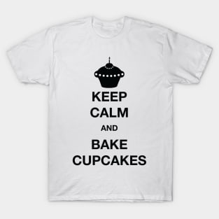 Keep Calm and Bake Cupcakes T-Shirt